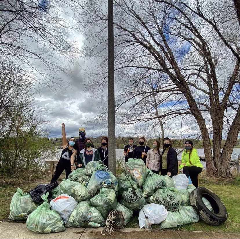 Green Recreation Organization cleanup with TrashFish