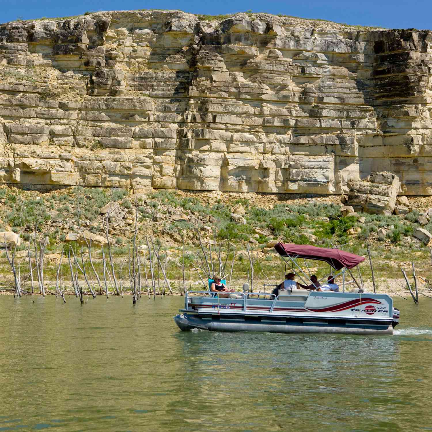 Pontoon boat