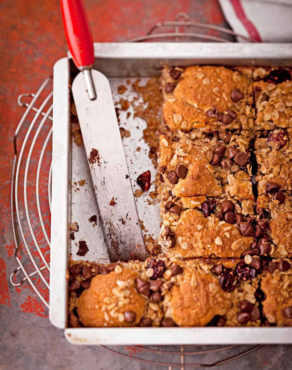 Overnight Cherry Chocolate Coffee Cake