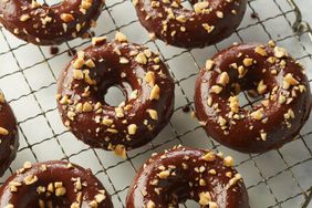 No-fry peanut butter baked donut