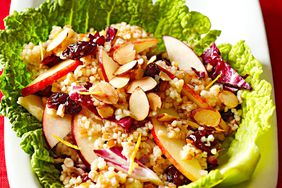 Apple and Couscous-Bulgur Salad