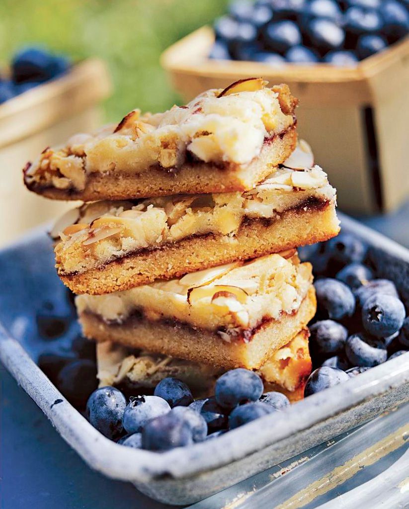 Blueberry-Almond Bars