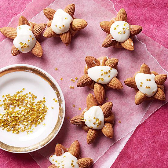 Caramel Almond Stars