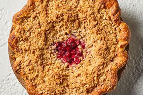 Cranberry Crumble Pie