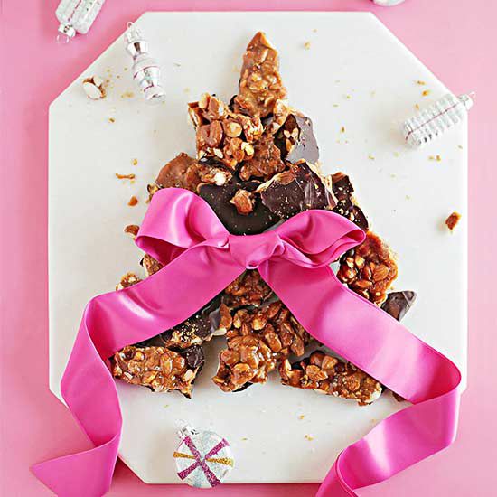 Dark Chocolate Almond Brittle