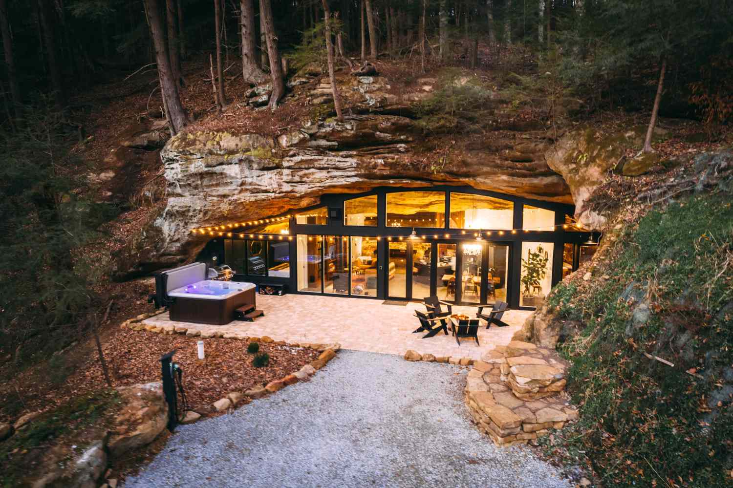 The Cave at Dunlap Hollow Hocking Hills Ohio