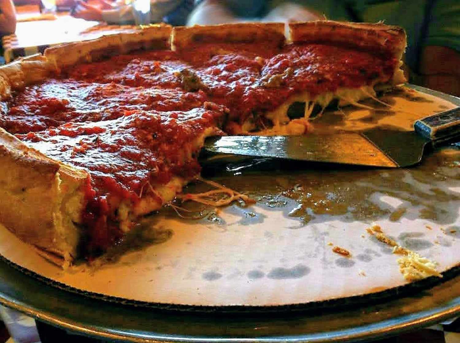 Chicago Deep-Dish Pizza