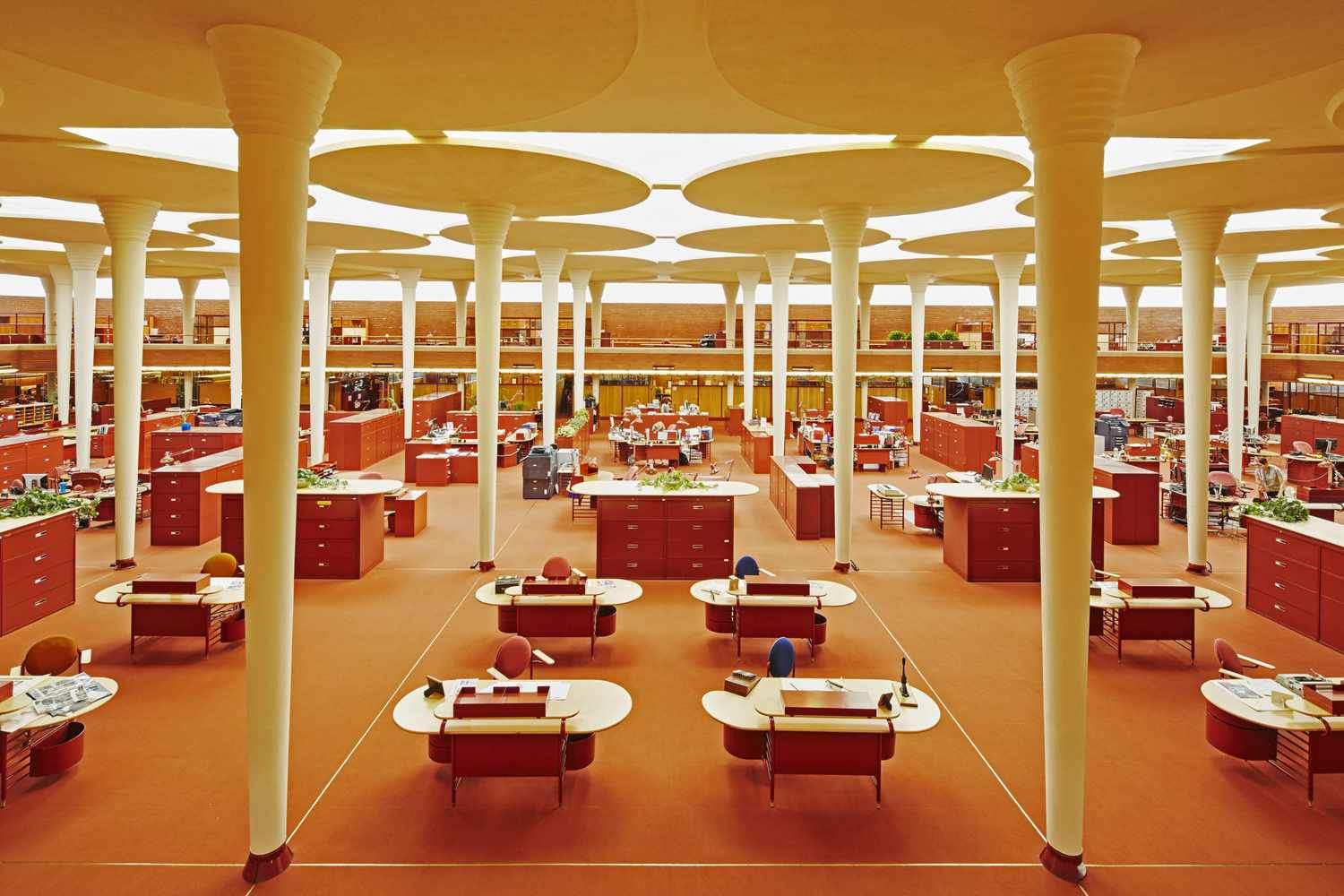 Frank Lloyd Wright-designed SC Johnson Administration Building