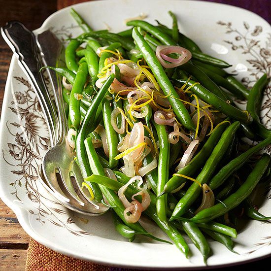 Lemony Green Beans