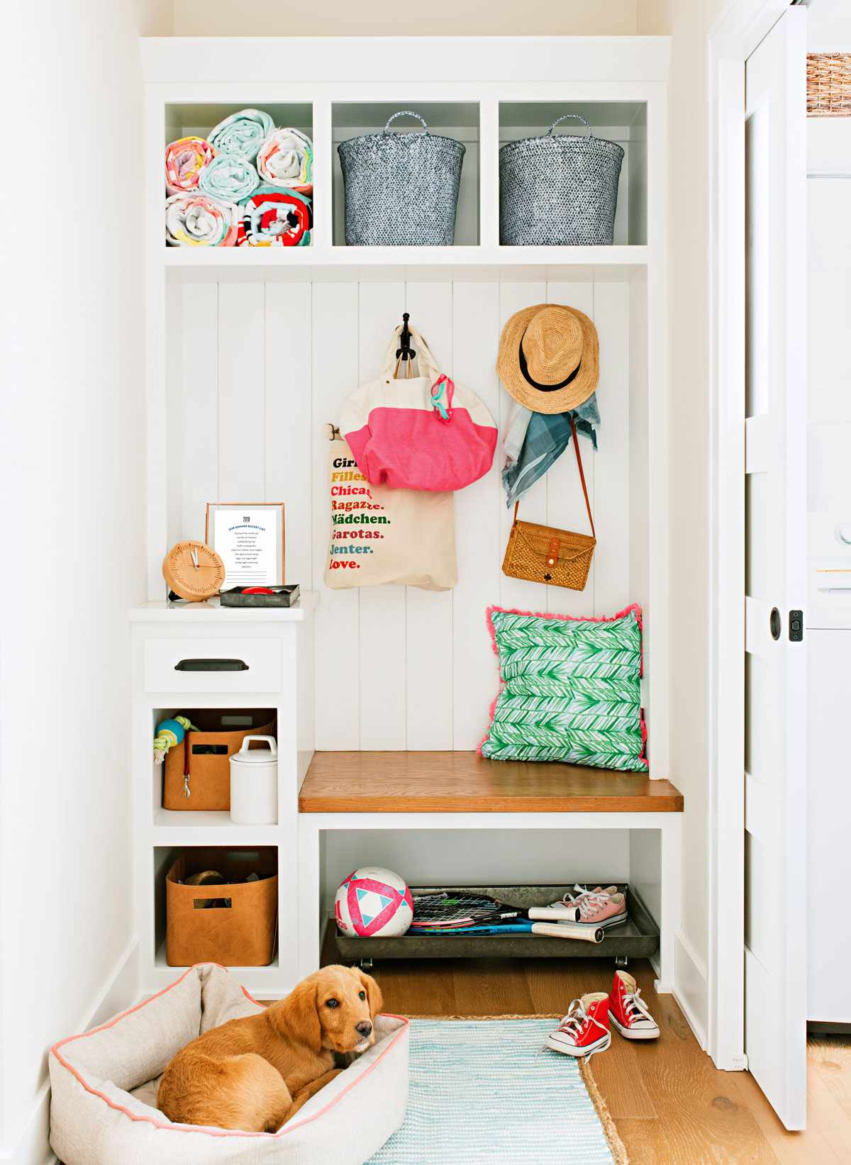 Mudroom entryway