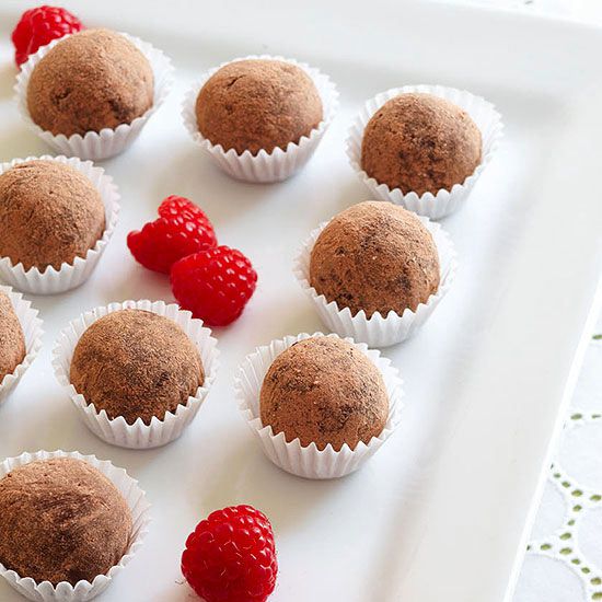 Raspberry Truffles